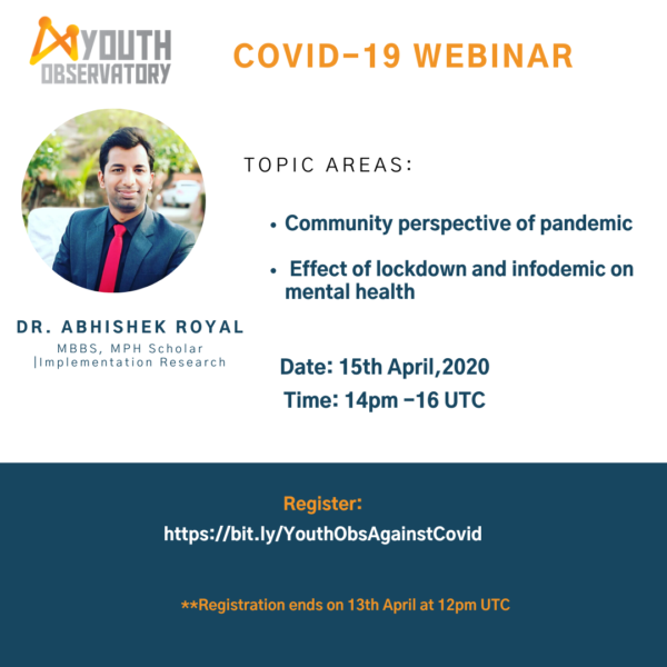 Covid-19 Webinar Poster