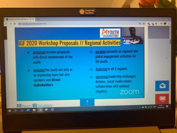 Elnur Karimov_EuroDIG2020_Youth Observatory